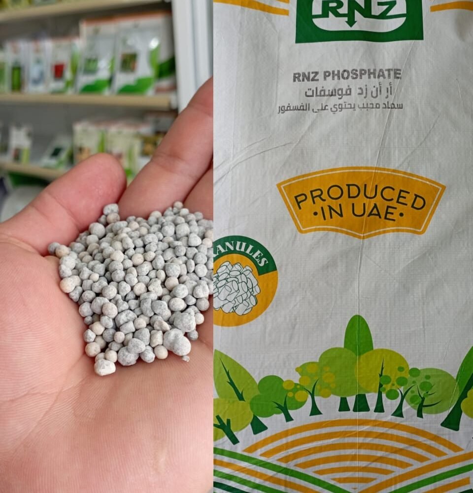RNZاحادي سوبر فوسفات سماد محبب يحتوي علي الفسفور
